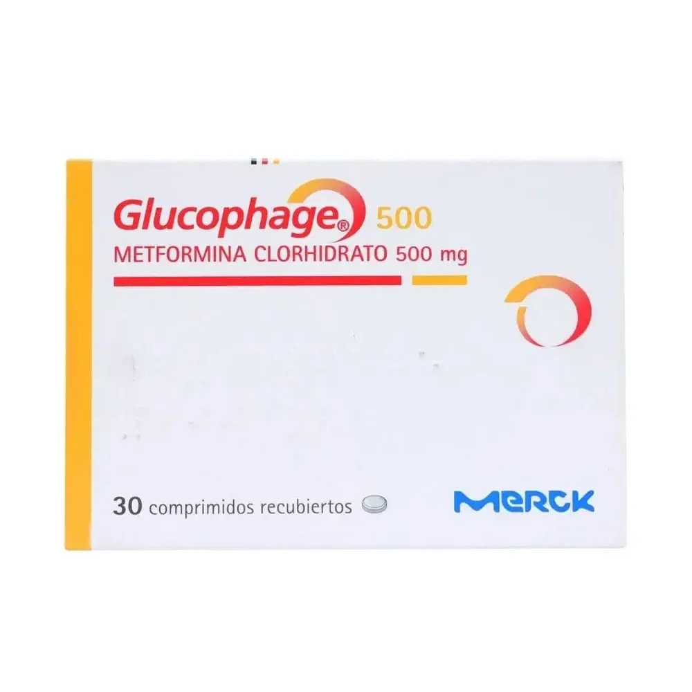 Glucophage 500mg Tablets x 30