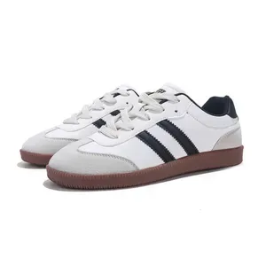Light Luxury Retro Low Top Casual Sports Shoes Men Women Suede Coffee Colored Board Shoes Breathable Non-slip Durable Le