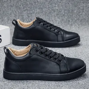 Men's Designer Sports Shoes - Comfortable Breathable Casual Sneakers for Outdoor & Indoor - White & Black