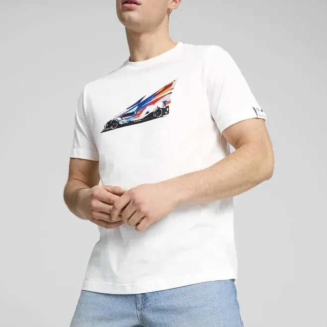 PUMA Bmw M Motorsport Men's Motorsport Graphic T-Shirt