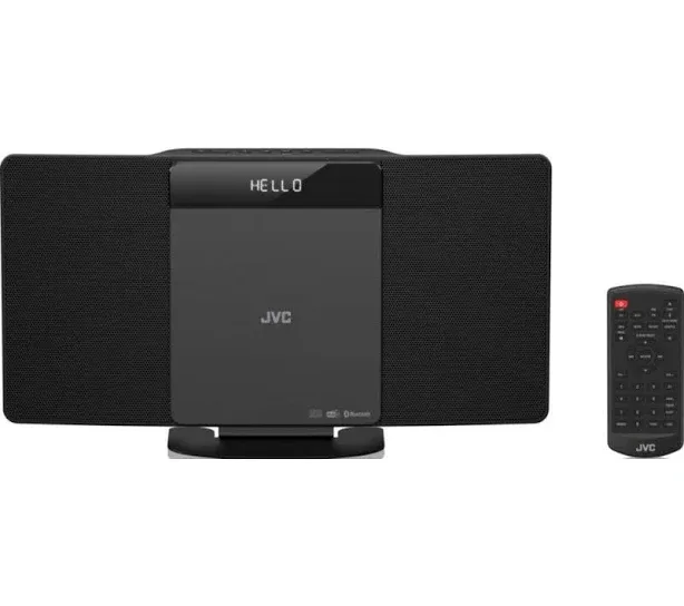 JVC RD-D325B Bluetooth Flat Panel Hi-Fi System
