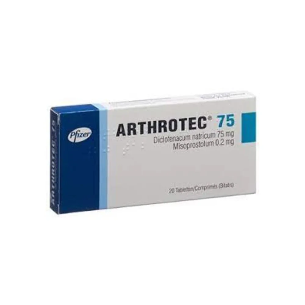 Arthrotec 75mg (Diclofenac/Misoprostol) Tabs x20