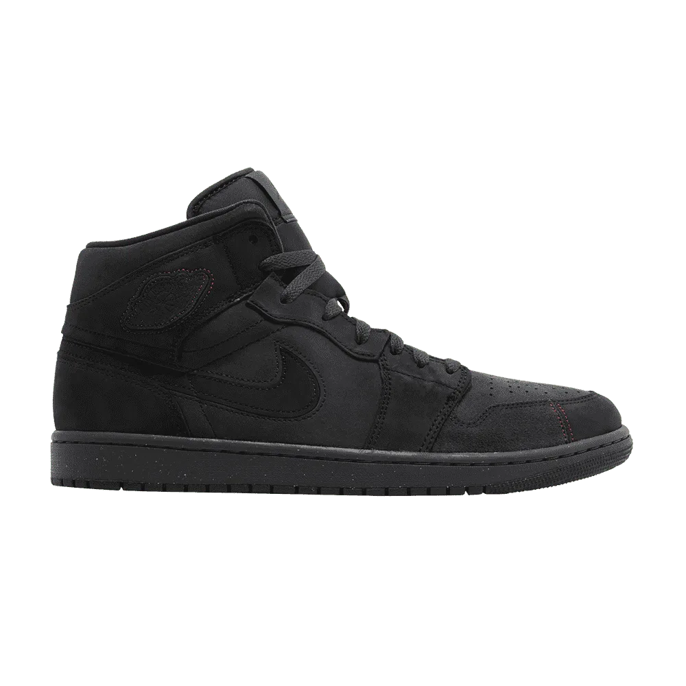 Air Jordan 1 Mid SE Craft Dark Smoke Red
