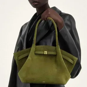 JW Pei Dumpling Bag - Suede Crossbody Shoulder Handbag - Niche Design Tote Underarm Bag