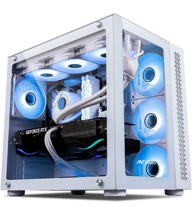 Ant Esports Crystal ARGB Mid Tower Gaming Cabinet