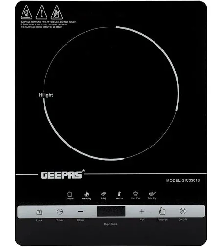 Geepas 4 Digit LED Display Digital Infrared Cooker GIC33013