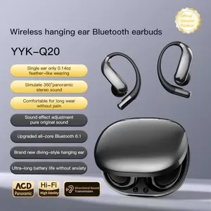 OWS Bluetooth Ear-Hanging Sports Headset, Open-Ear Design, Waterproof, Long Battery Life