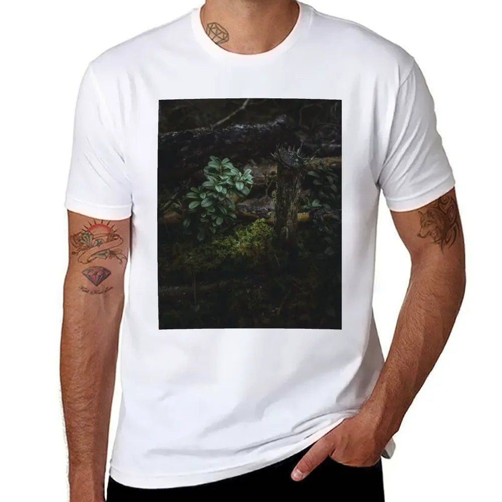 Forest greens T-Shirt t shirt man casual man tshirt T-Shirt
