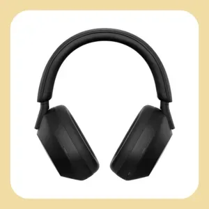 New 1000 Wireless Headphones with Mic - Bluetooth Sports Earphones for Travel & Work - Phone Call Headset XM5