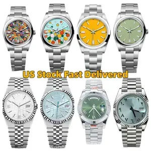 Movement Watch Automatic 904 Stainless Steel Waterproof Watch for Men and Women - Sapphire Crystal Mirror - 28mm, 31mm,