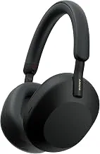 WH-1000XM5 Wireless Over-Ear Headphones, Premium Active Noise Cancelling with personalized Spatial Audio, Up to 30hr Bat