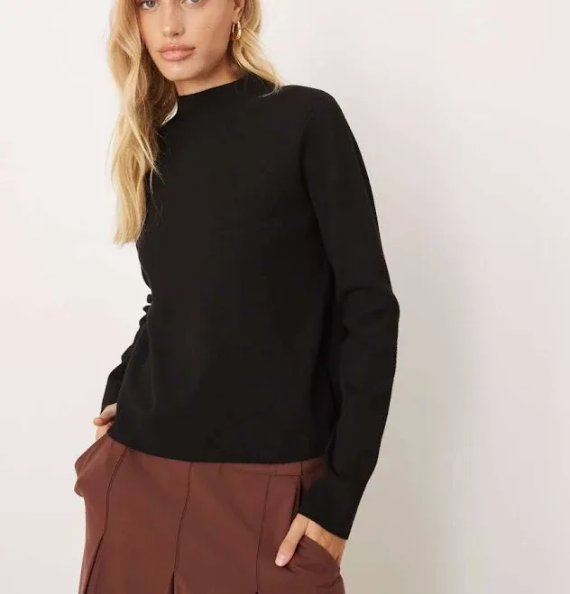 Mango high neck sweater