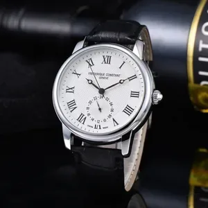 Outdoor Men Watch - Genuine Leather Military Sports Analog Quartz Wristwatch with Auto Date and Calendar - Vintage Busin