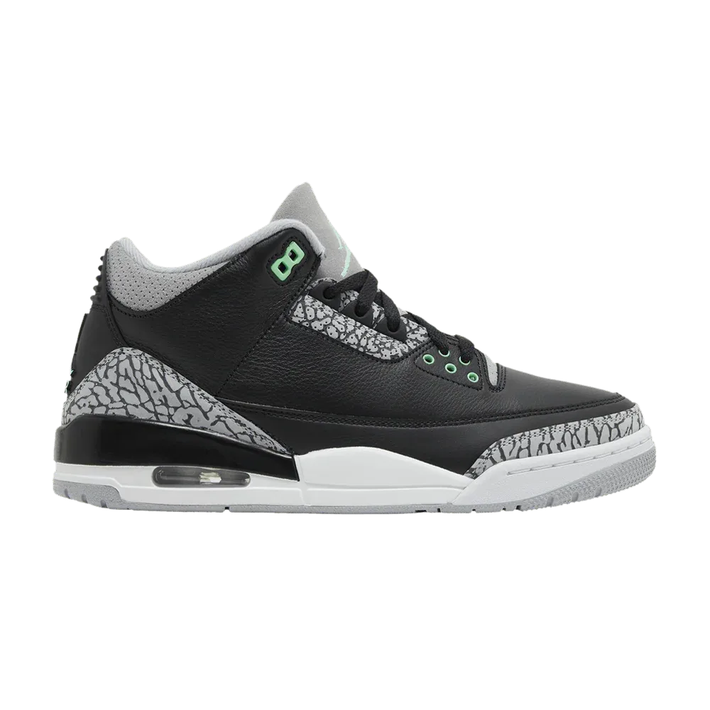Air Jordan 3 Pine Green Cement Grey