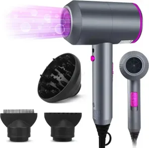 Y240729 2000W Professional Hair Dryers - Negative Ion Blow Dryer for Salon & Home Styling Tools
