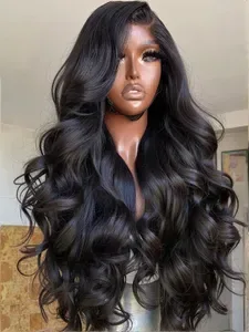 Double Drawn 360 Full Lace Wig Vietnamese 250 Density Loose Deep Wave 13X6 HD Lace Frontal Glueless Wigs Human Hair Read