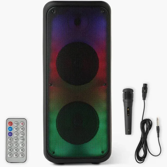 Crayola Led Speakers With Remote And Microphone