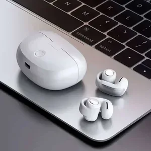 Brand Ultra Wireless Earphones - Bluetooth 5.3 TWS Sports Gaming Headphones - Open Ear Touch Control Earbuds with Mic