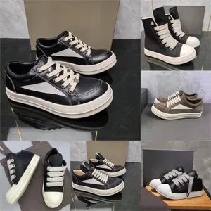 Ro Owenes Vintage Mesh Leather Sneakers for Men Women - Outdoor Canvas Boots Casual High Low Fashion Shoes
