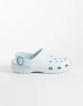 Crocs Classic Buckle Clogs in blue
