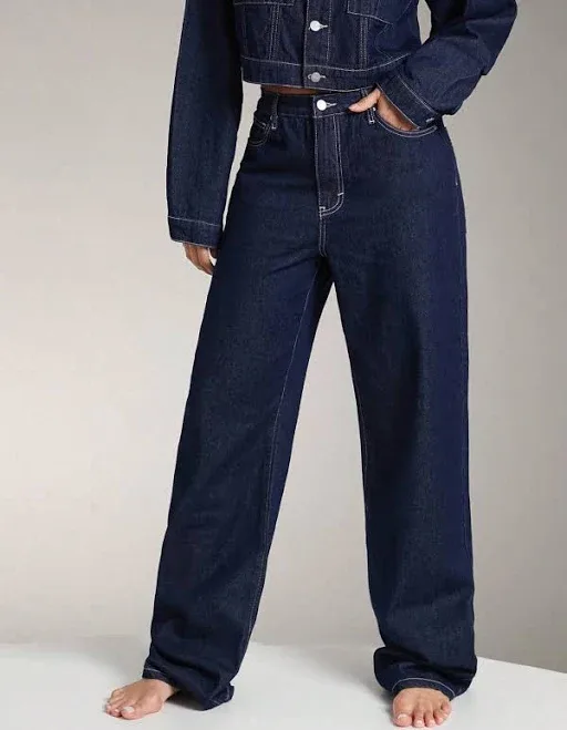 Denimoi Premium Denim Baggy Straight Leg Jeans