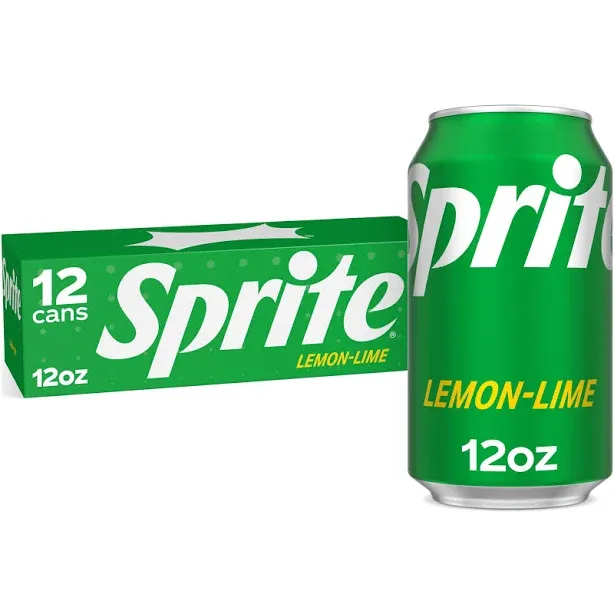 Coca-Cola Sprite Soda Cans 7.5 Oz. 6 Pack