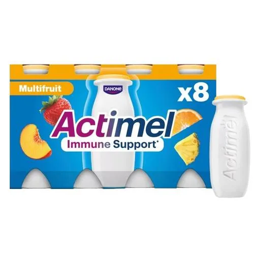 Actimel Immune Support Multifruit 100 g x8