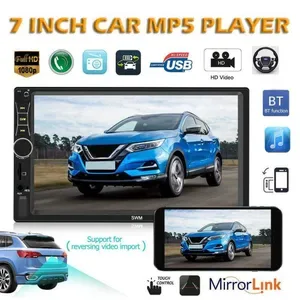 7 Inch A7 2 Din Touch Screen Car Stereo FM Radio Bluetooth Mirror Link Multimedia MP5 Player AUX FM Radio Car Electronic
