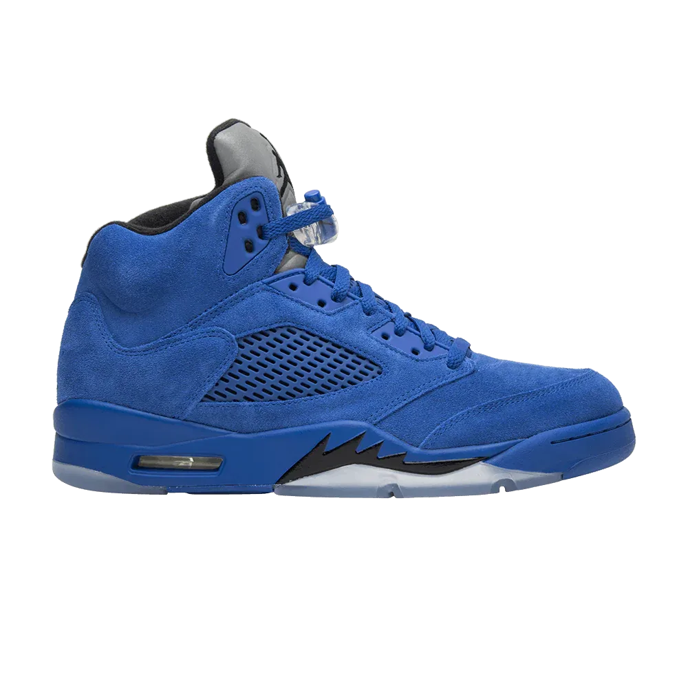 Air Jordan 5 Retro Blue Suede