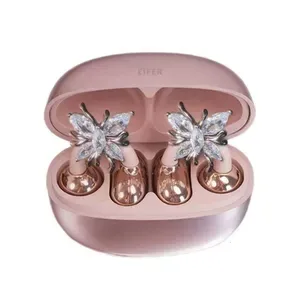 Luxury Butterfly Earring Bluetooth Earphones Clip-On Wireless Sports Headphones High Appearance Long Battery Life Headse