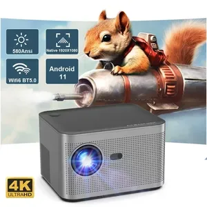 Other Electronics Magcubic 580ANSI Projector Android11 4K 1920 1080P Wifi6 Voice Control AllwinnerH713 Electronic Focus