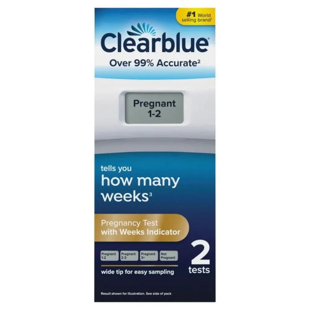 Clearblue Digital Pregnancy Test Kit x 2