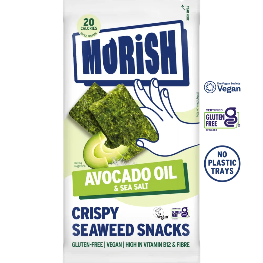 Crispy Avocado Oil Seaweed Snacks