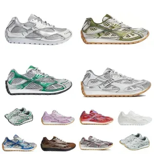 Designer Orbit Luxury Casual Shoes Men Womens Sneakers Out Of Offices Runners Sports Shoes Breathable Leather Nylon Fabr
