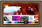 TV in Disguise Framed Mirror, with a Samsung NeoQled Smart LED TV