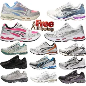 2026 Designer Running Shoes Gels K14 NYC 1130Mens Womens Cream Solar Power Pure Sier Outdoor Sneakers Sports Athleisure