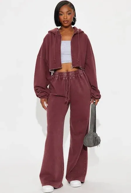 On The Go Fleece Pant Set