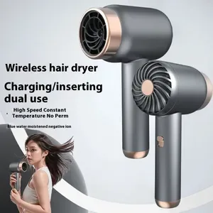 Wireless Negative Ionic Hair Dryer Professinal Hair Care Constant Temperature Anion Electric Dryer Home Appliances Blow