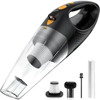 VacLife Handheld Vacuum, Cordless with High Power & Quick Charge Tech, Orange (VL188)