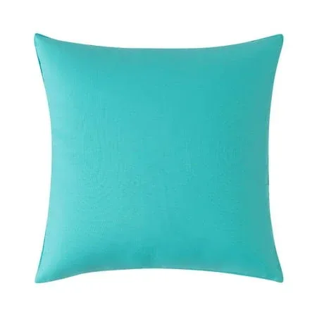 Btomtd 17.7x17.7 in Water Proof Outdoor Pillow Cover Modern Solid Color Decorative Pillow Case Backrest Cushion Cover fo