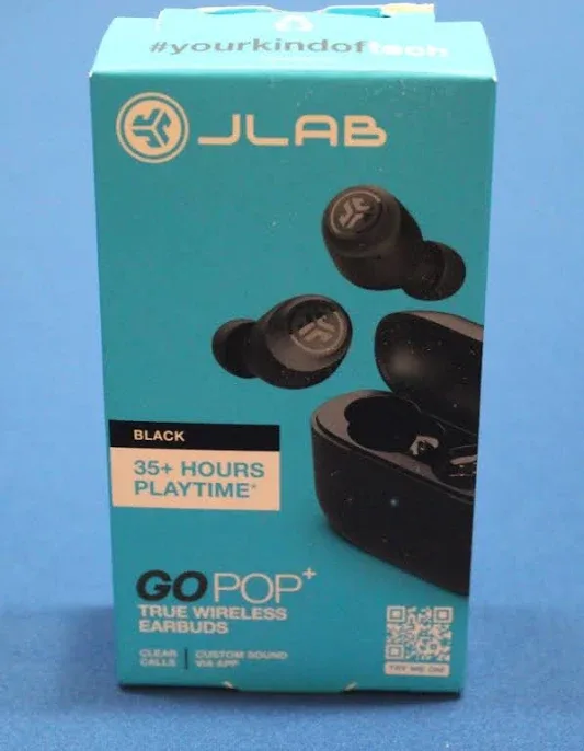 JLab Go Air Pop Bluetooth Earbuds