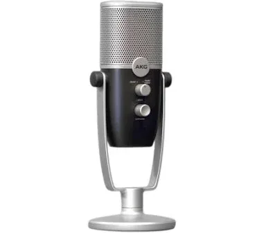 AKG Pro Audio Ara Professional USB-C Condenser Microphone, Dual Pattern Audio Capture Modes for Podcasting, Video Bloggi