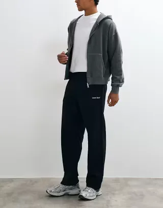 ONLY & SONS loose fit pants in black onyx