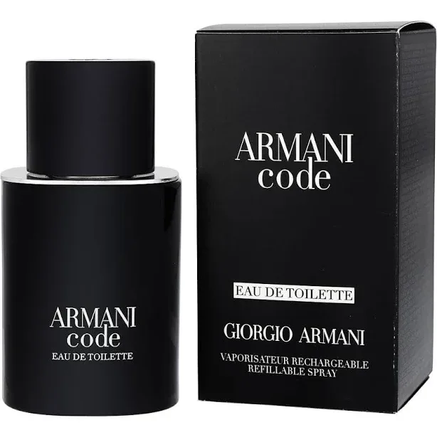 Armani Code For Men Edt Spray Refillable 1.7 Oz By Giorgio Armani