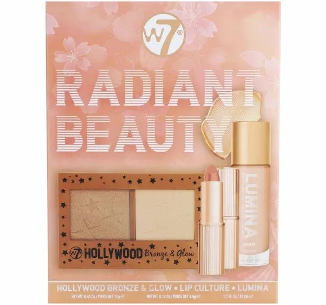 W7 Radiant Beauty Makeup Gift Set