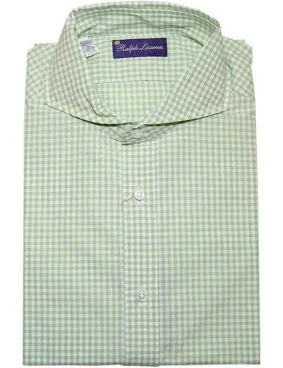 Ralph Lauren Polo Purple Label Men's Gingham Dress Shirt