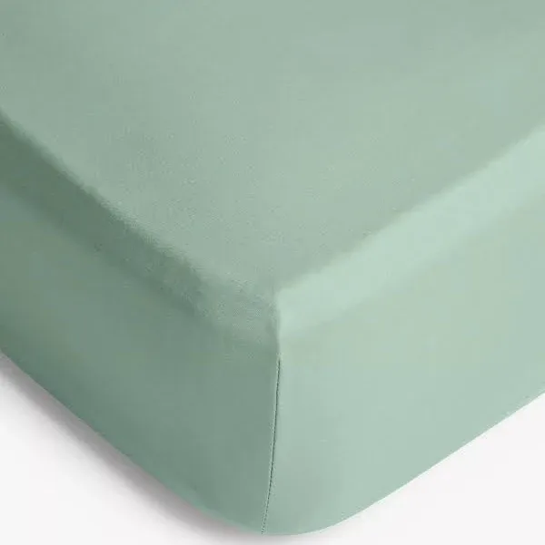 John Lewis Pure Cotton Percale Fitted Sheet