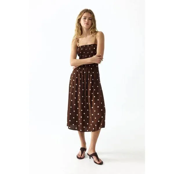 Ladies H&M Smocked strappy dress