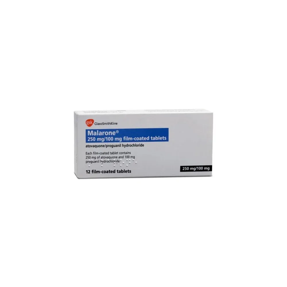 Malarone Tablet 250Mg/100 X12