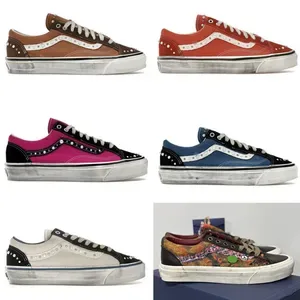 LX Old 36 Vintage Cocoa Brown Shoes Men Women Casual Shoes Designer Sneakers Trainers Pearlized Pack Black Running Outdo